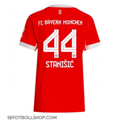 Billiga Bayern Munich Josip Stanisic #44 Hemma fotbollskläder Dam 2025-26 Kortärmad Billiga Bayern Munich Josip Stanisic #44 Hemma fotbollskläder Dam 2025-26 Kortärmad